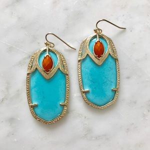 Kendra Scott Darby earring in Turquoise